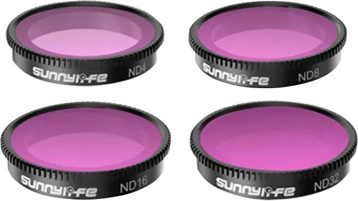 Set filtra ND Sunnylife IST-FI9315 për Insta360 GO 3/GO 2, 4 copë
