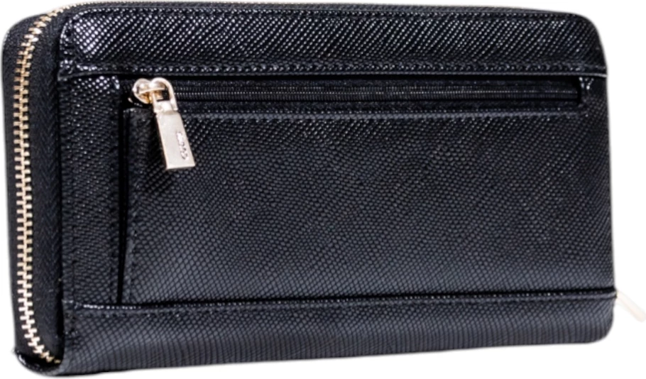 Portofol për femra Guess Laurel II SLG Large Zip Around SWZG74 59146, i zi