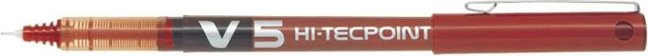 Fineliner Pilot V5 Hi-Tecpoint BX-V5-R 0.3 mm i kuq