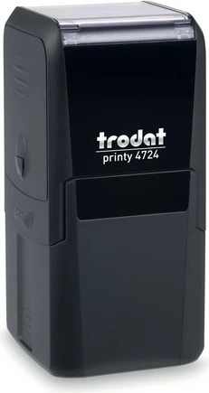 Stampë datash e tekstit Trodat 4724, 39x39mm, e zezë