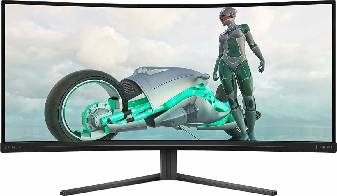 Monitor Philips Evnia 34M2C3500L/00 34\" UWQHD 180Hz Curved 21:9, i zi