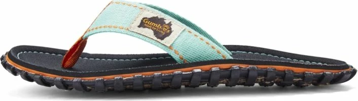 Papuqe unisex Gumbies Islander Tricolor, të zeza