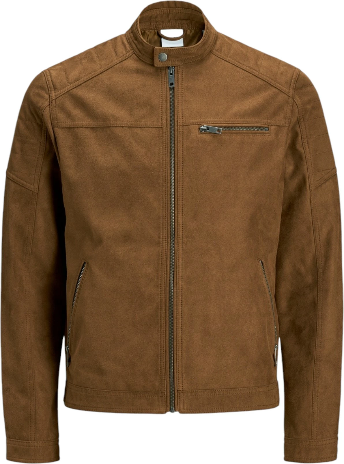 Jakne për meshkuj Jack & Jones JJEROCKY NOOS 12147218, bezhë e errët
