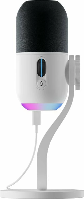 Mikrofon Logitech G Yeti GX 988-000576 USB/USB-C dinamik superkardioid me RGB i bardhë