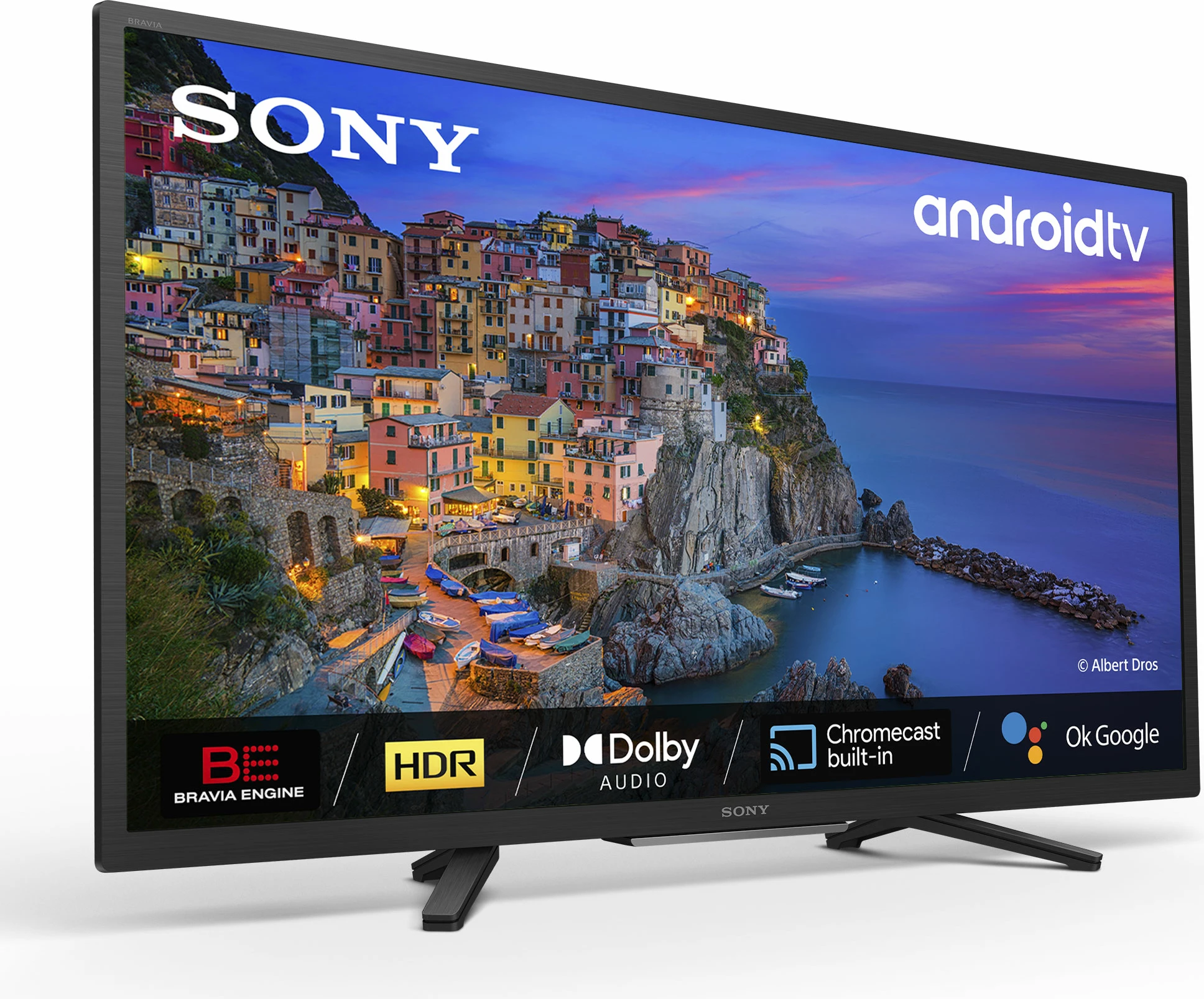 Televizor LED Sony KD32W800P1AEP 32\" HD Ready, Android TV, HDR, Chromecast, i zi 3
