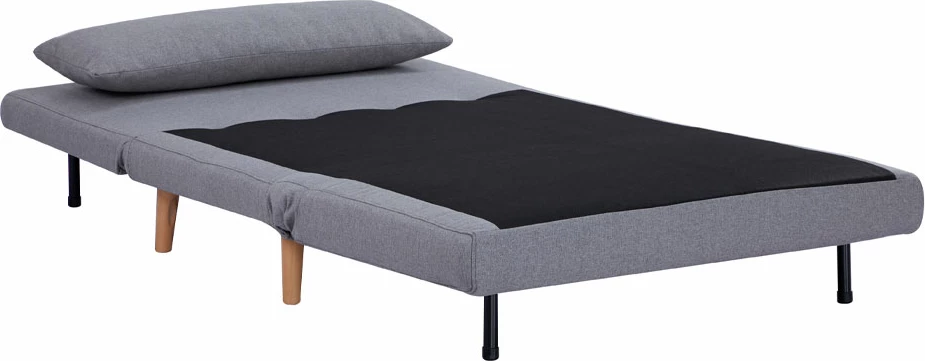 Karrige e palosshme Aperto, ngjyrë gri e çelët, 100x75x78