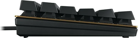 Tastierë mekanike Cherry KC 200 MX, USB, QWERTZ, e zezë, bronz