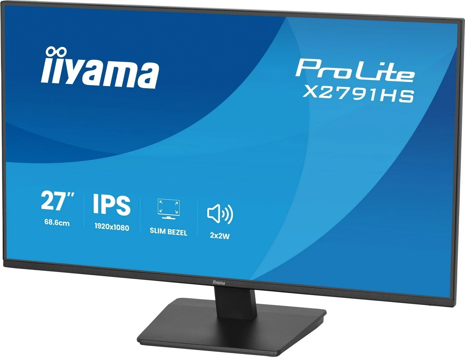 Monitor iiyama ProLite X2791HS-B1, 27 inch, Full HD, IPS, 120Hz, i zi