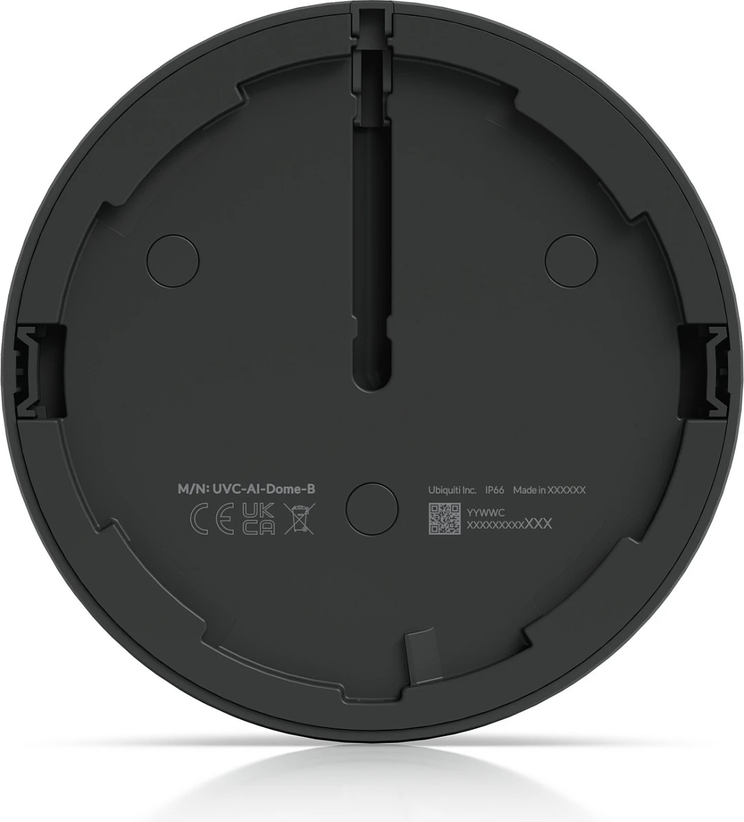 Kamerë sigurie dome Ubiquiti UVC-AI-Dome-B, Gigabit Ethernet, MicroSD, e zezë