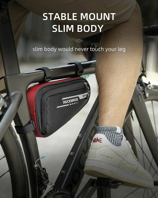 Çantë kornize për biçikletë Rockbros, e kuqe