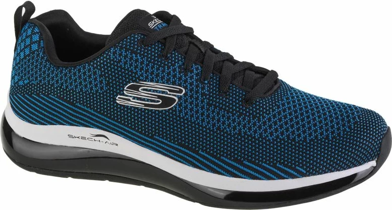 Atlete trajnimi për meshkuj Skechers, të zeza/blu [Madhësia: 42.5]