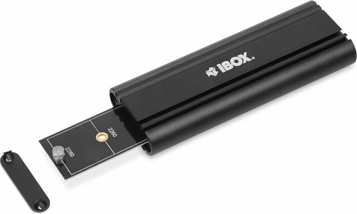 Kuti SSD NVMe iBox HD-07, e zezë