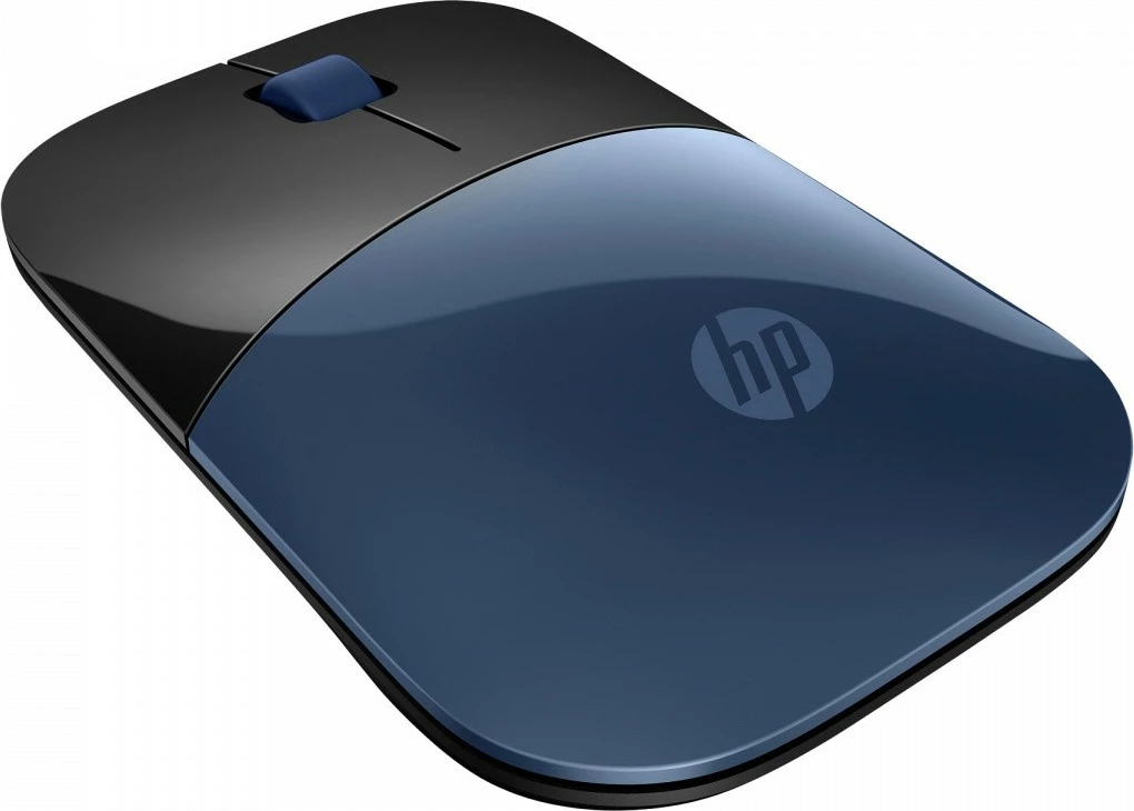 Maus wireless HP Z3700 1200 DPI 2.4 GHz USB nano, blu