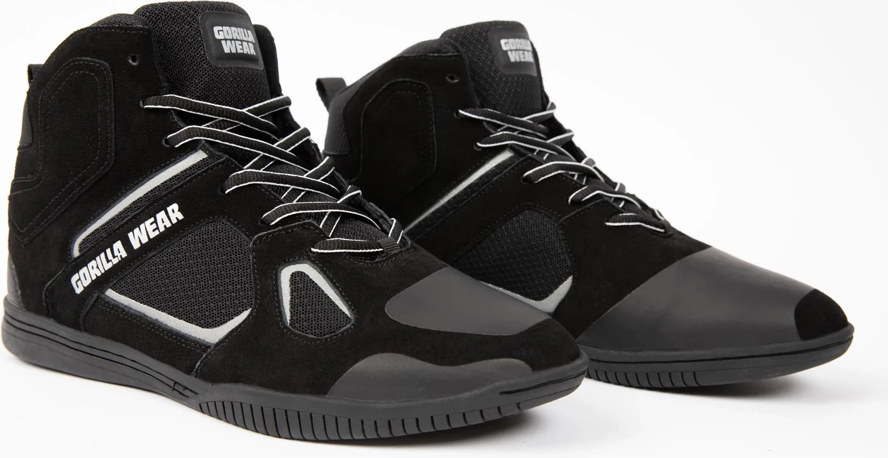 Troy High Tops - Black/Gray [Madhësia: 44]