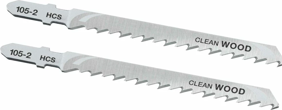 Teh zëvendësues për sharrë shabllon Stanley STA21062, T-shank, për dru 10-45mm, 100mm, 2 copë