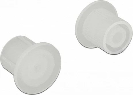 Kapak pluhuri DeLOCK 60164 për Type F (F plug), set 10 copë, transparent