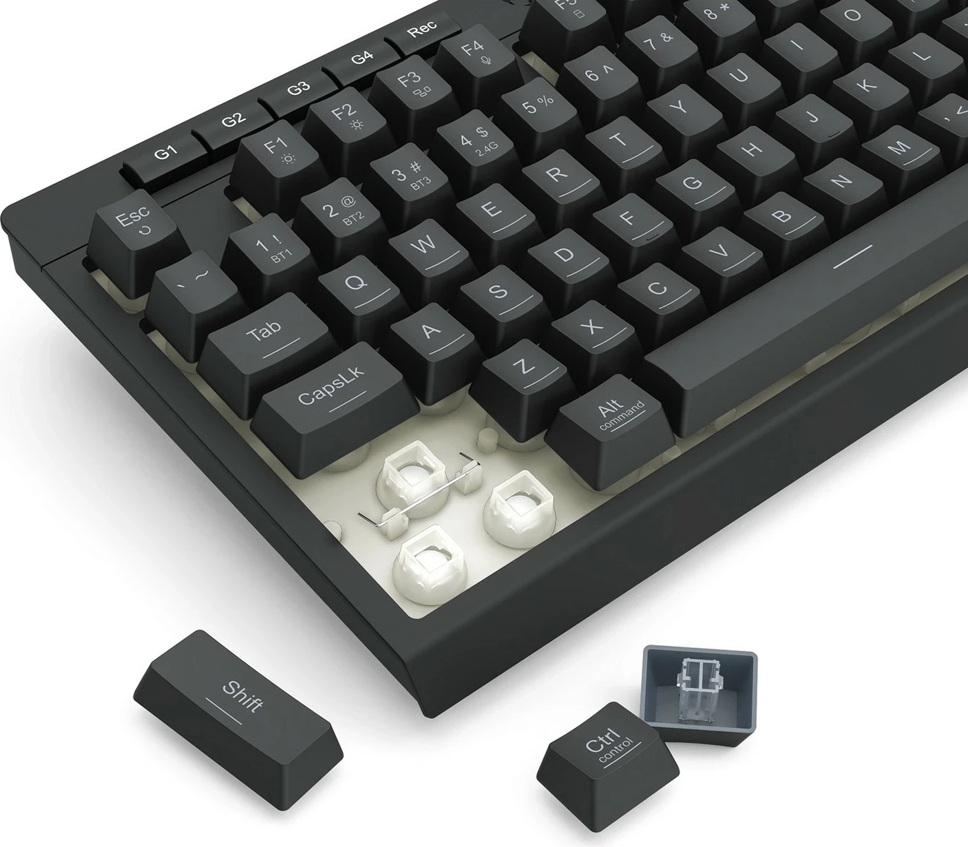 Tastierë gaming Redragon Shiva 98 Pro K515-Pro, RGB, wireless/wired, black