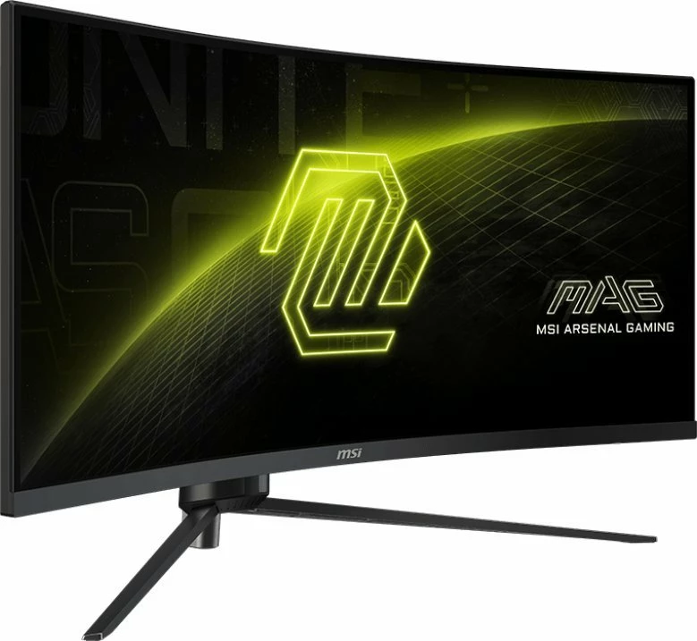 Monitor gaming MSI MAG 345CQR 34\" UWQHD 180Hz i lakuar, i zi