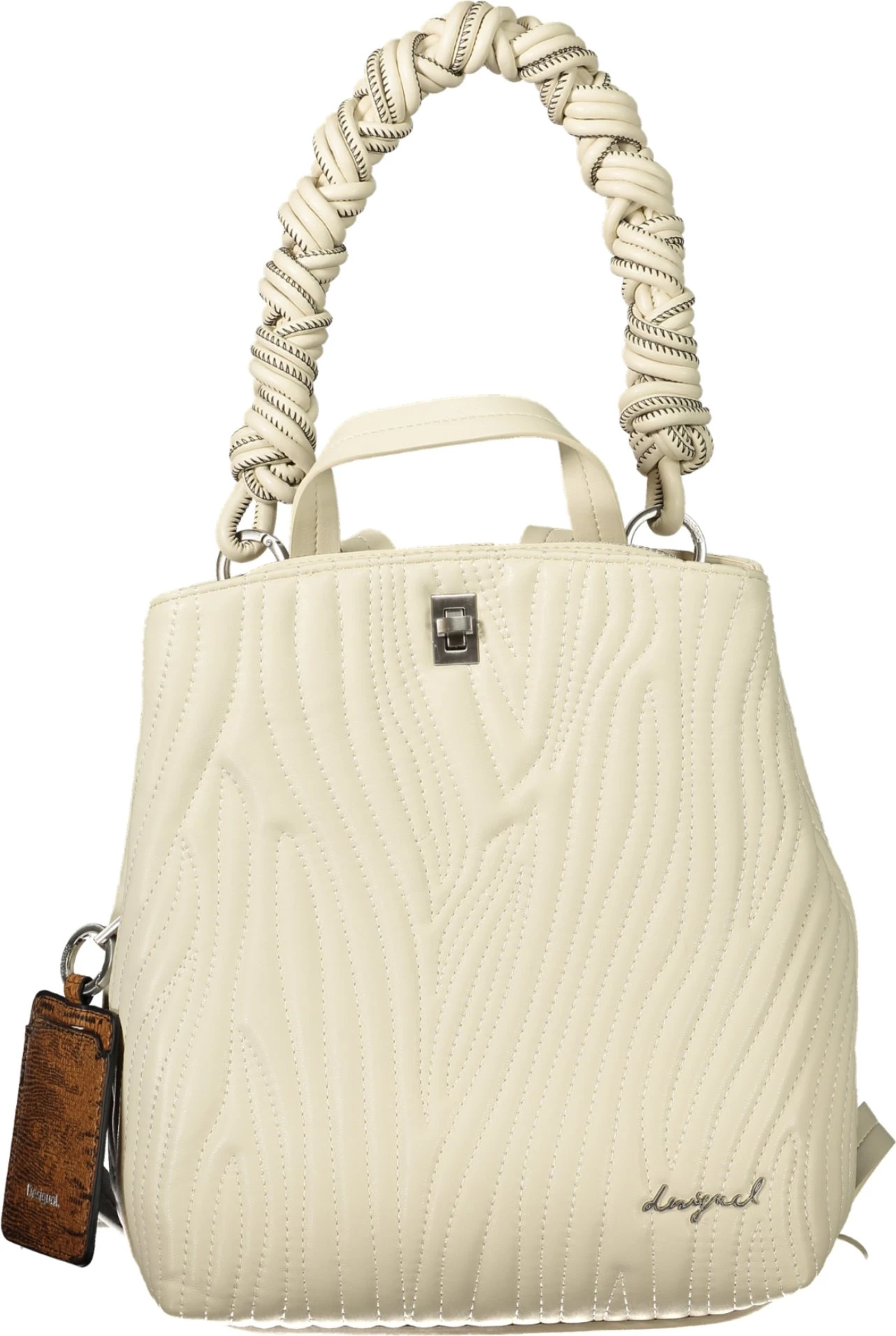 Çantë shpine për femra DESIGUAL Helium Sumy Mini, e bardhë