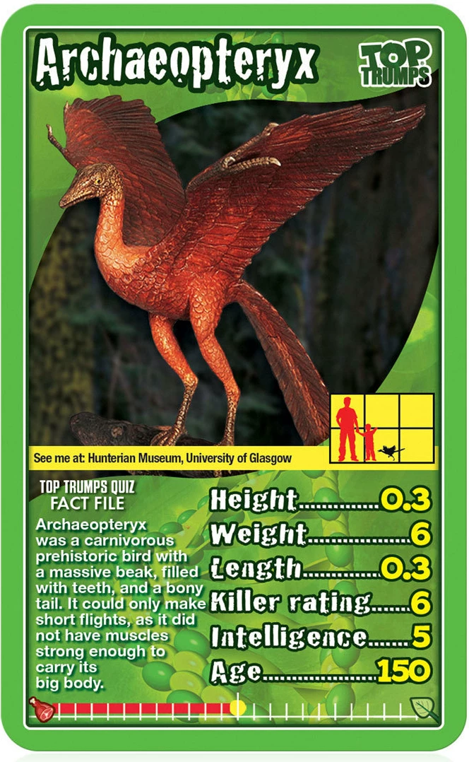 Dinosaurs Top Trumps Classics Card Game