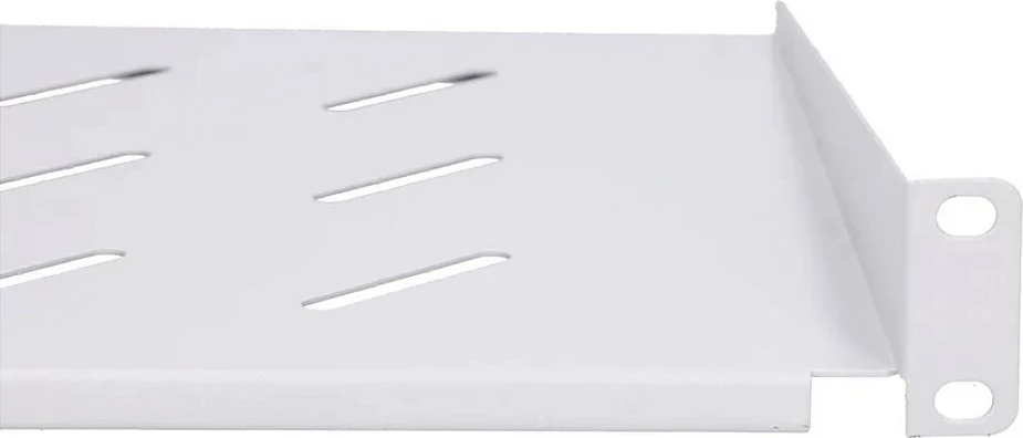 Rafte rack Extralink 1U, 19", 350mm, metal, gri