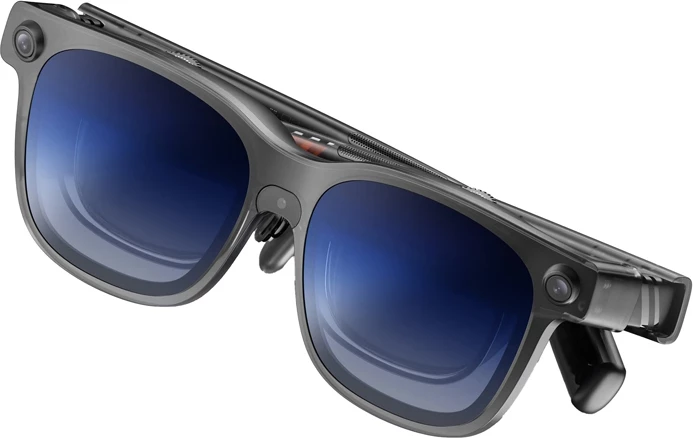 syze XR Viture Luma Ultra Micro‑OLED 1200p 120 Hz 52° FOV HARMAN audio gri transparente/blu