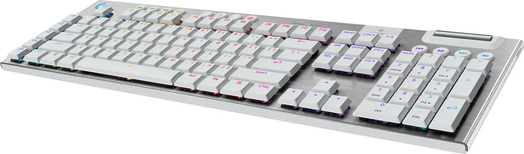 Tastierë Logitech G915 X LIGHTSPEED, wireless, RGB, argjendtë