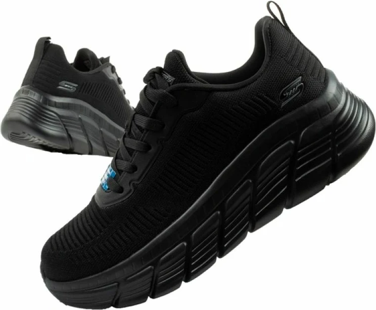 Atlete femra Skechers Bobs B Flex, të zeza