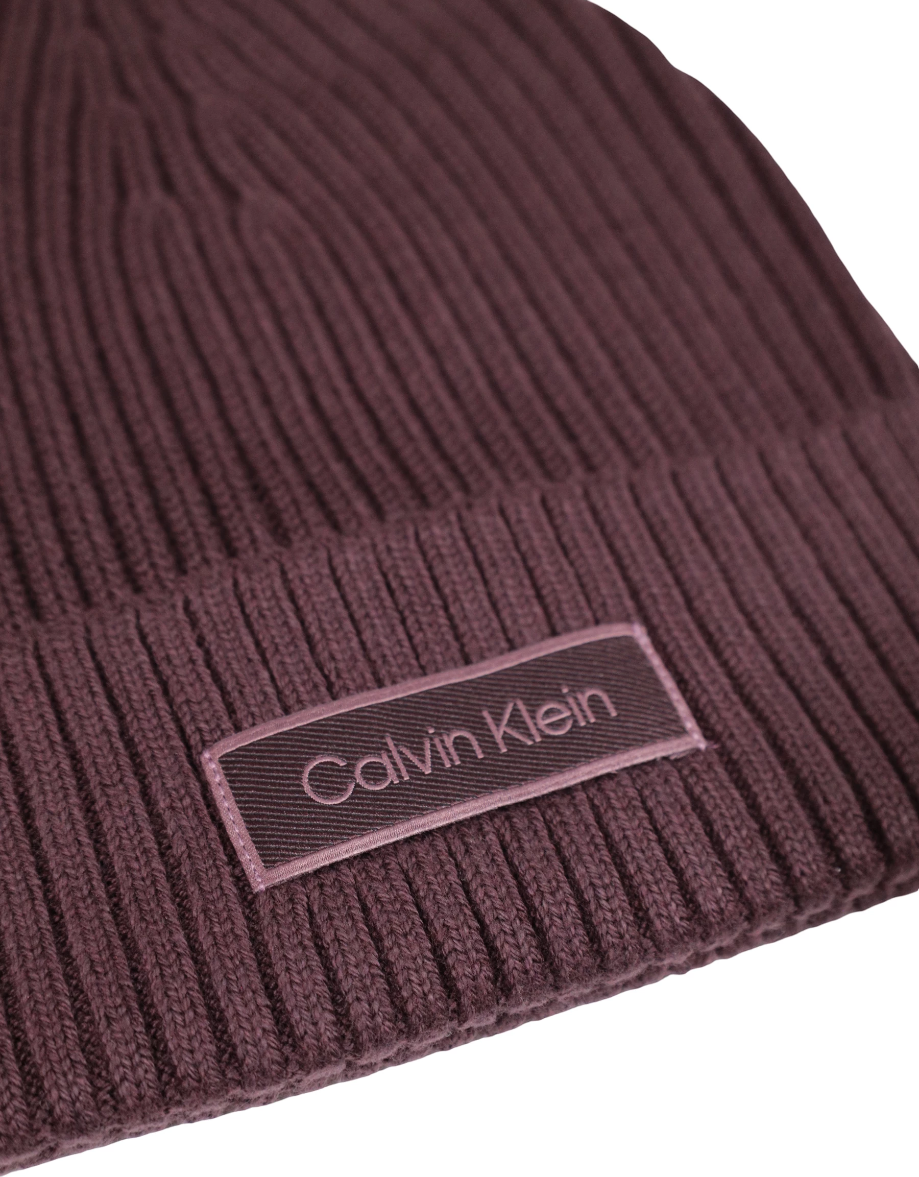 Kapelë beanie për femra Calvin Klein LV04F8106G, kafe