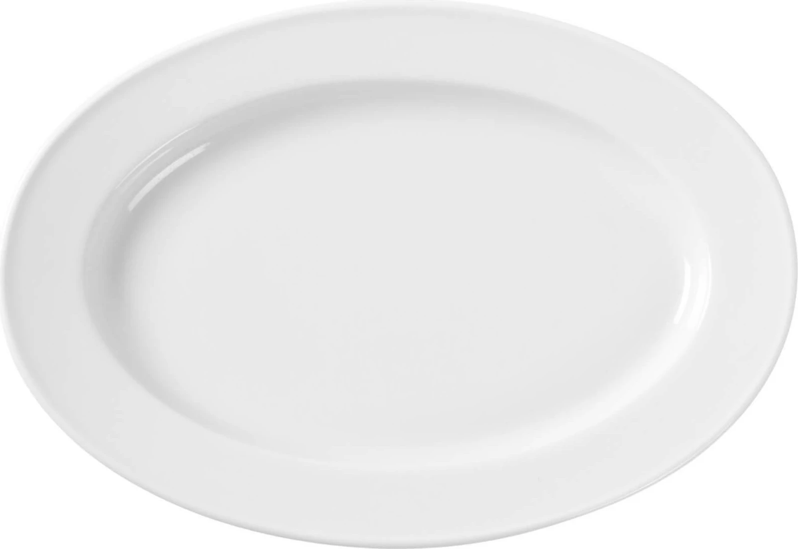 Pjatë ovale Fine Dine Bianco 390x270 mm, e bardhë, set 6 copë