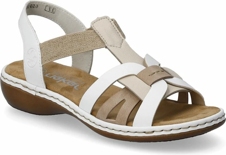 Sandale femra Rieker 65918-81, të bardha