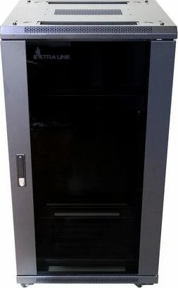 Kabinet rack qëndrimor 19" ExtraLink EX.14381 22U 600x600x1190mm, i zi