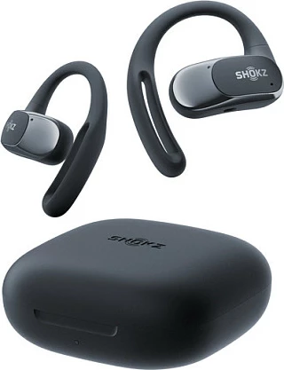 Kufje Shokz OpenFit Air, True Wireless, Bluetooth 5.2, Open-Ear, IP54, të zeza