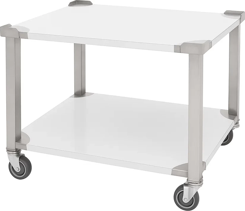 karrocë shërbimi inoksi OVE universale 570x470x385 mm me frenë