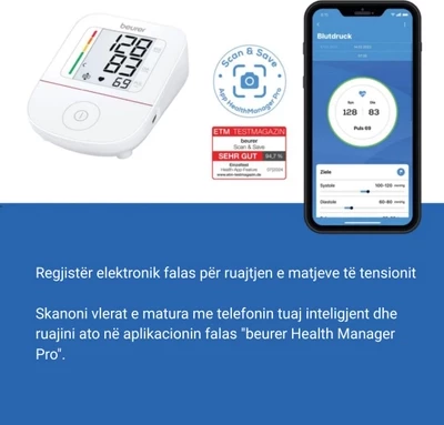 Tensiometër krahu digjitale BEURER BM 23