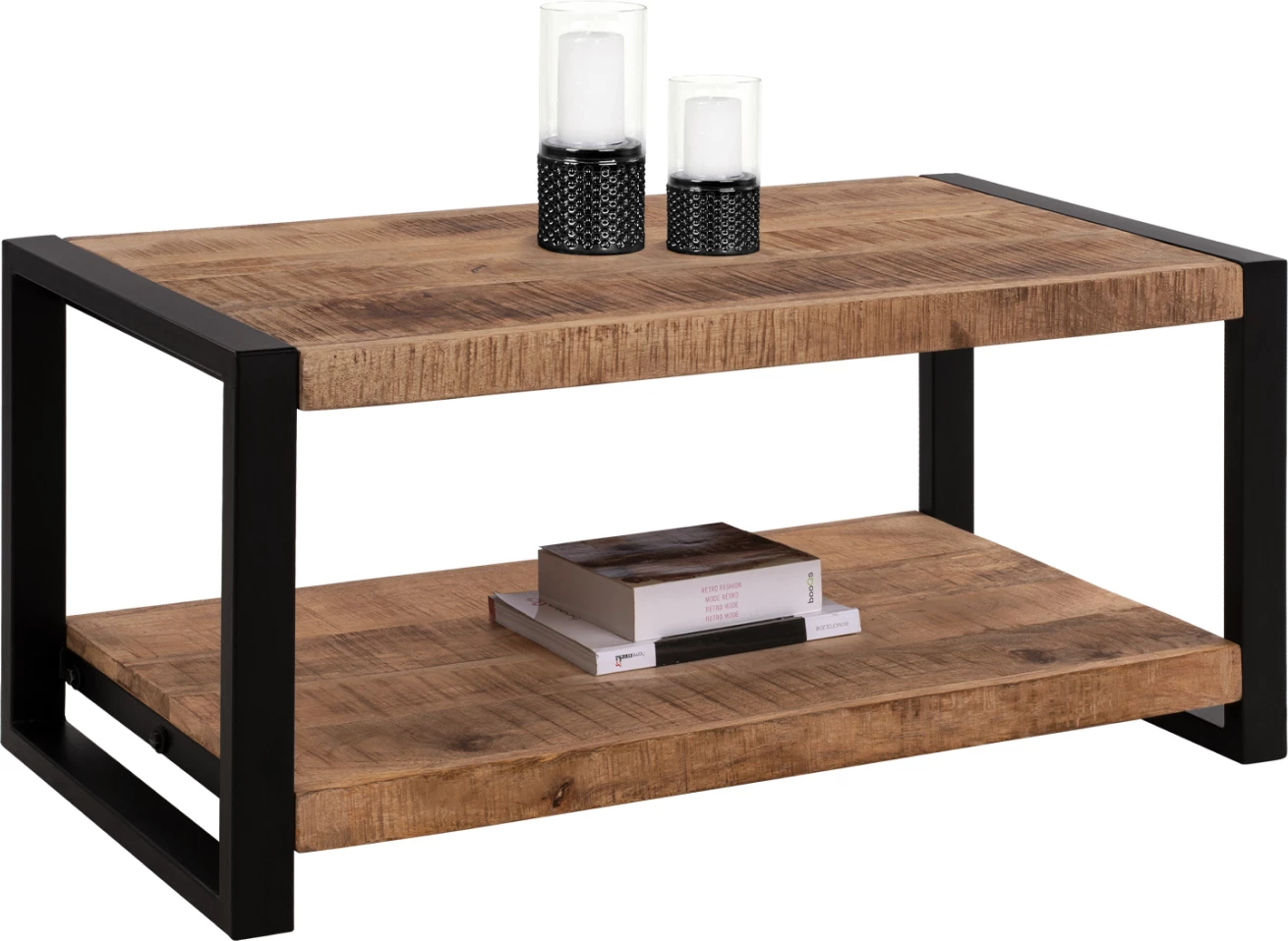 Tavolinë kafeje FH8486.11 prej druri mango masiv 100X45X45