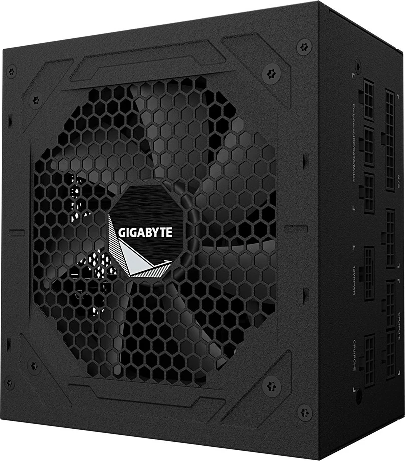 Furnizues energjie për Kompjuter, Gigabyte GP-UD1000GM PG5 V2, 1000W, 80 PLUS Gold, ATX 3.0, modulare, fan 120 mm, e zezë