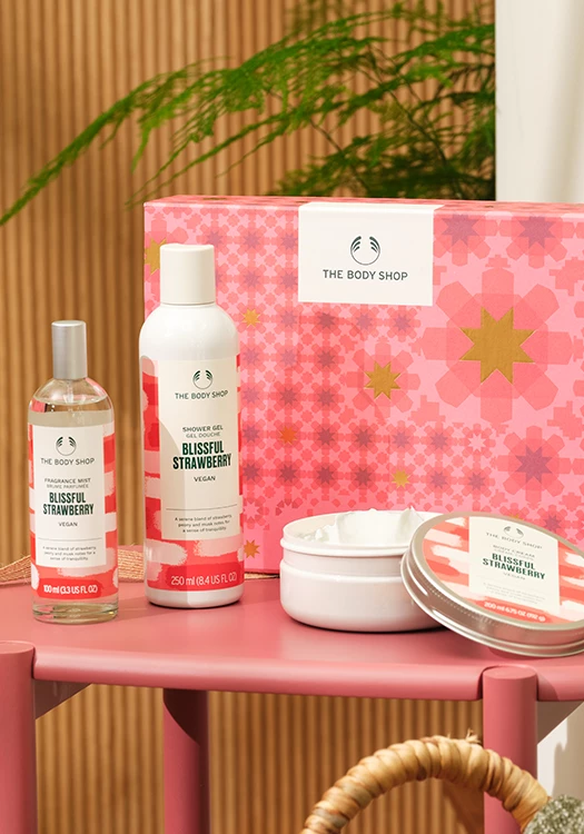 Set Dhuratë Juicy Blissful Strawberry 1 Copë