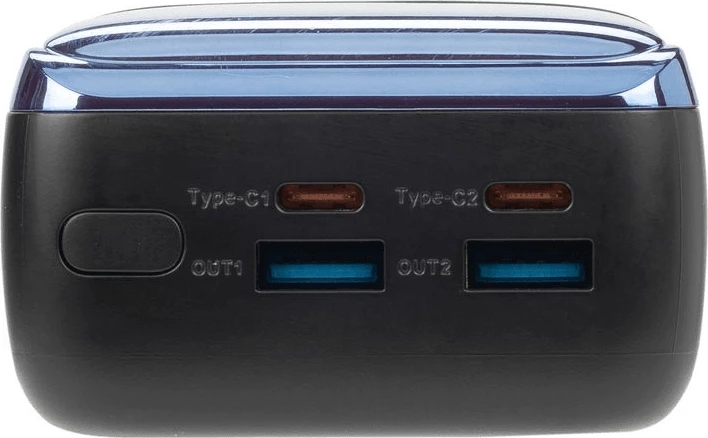 Powerbank RIVACASE VA1080 30000 mAh 65W (për laptop), i zi