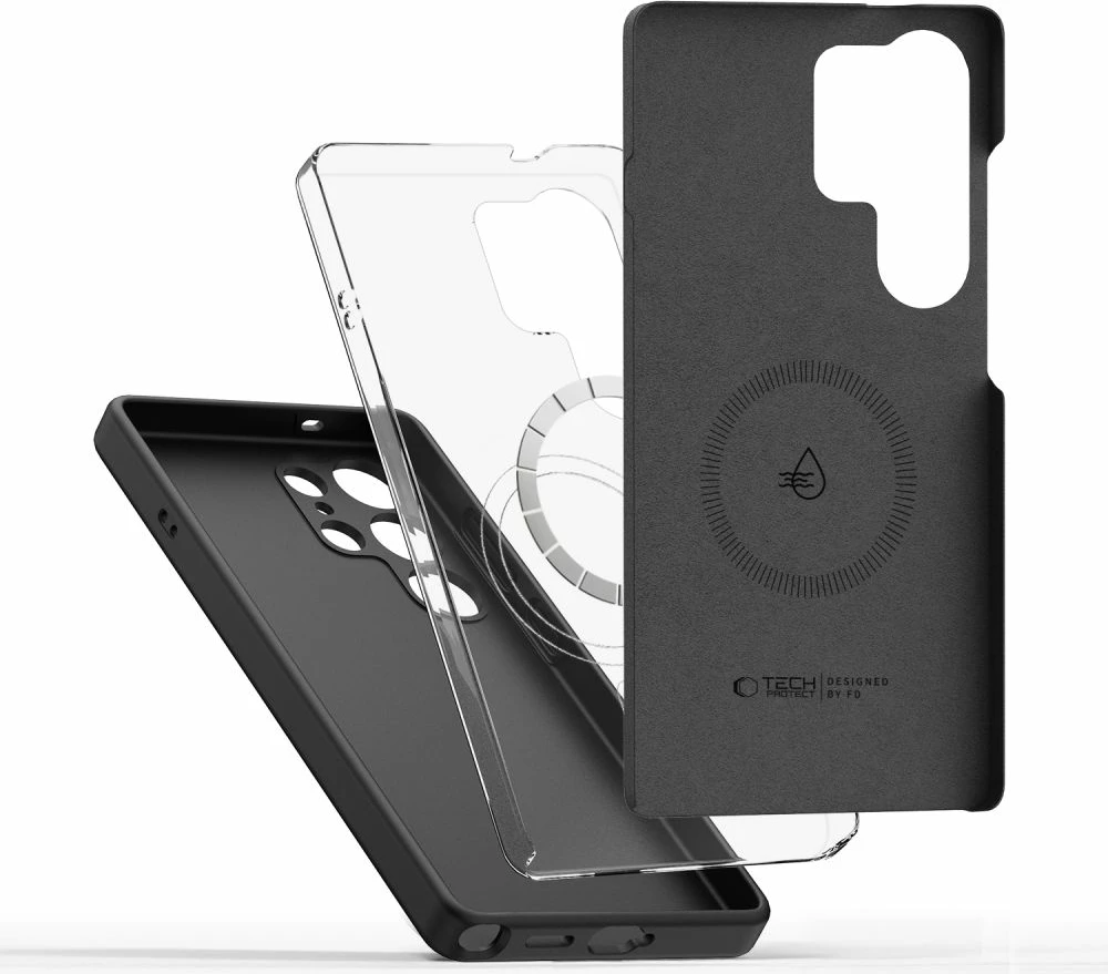 Mbështjellës Tech-Protect Liquid Silicone MagSafe për Samsung Galaxy S25 Ultra, Vjollcë