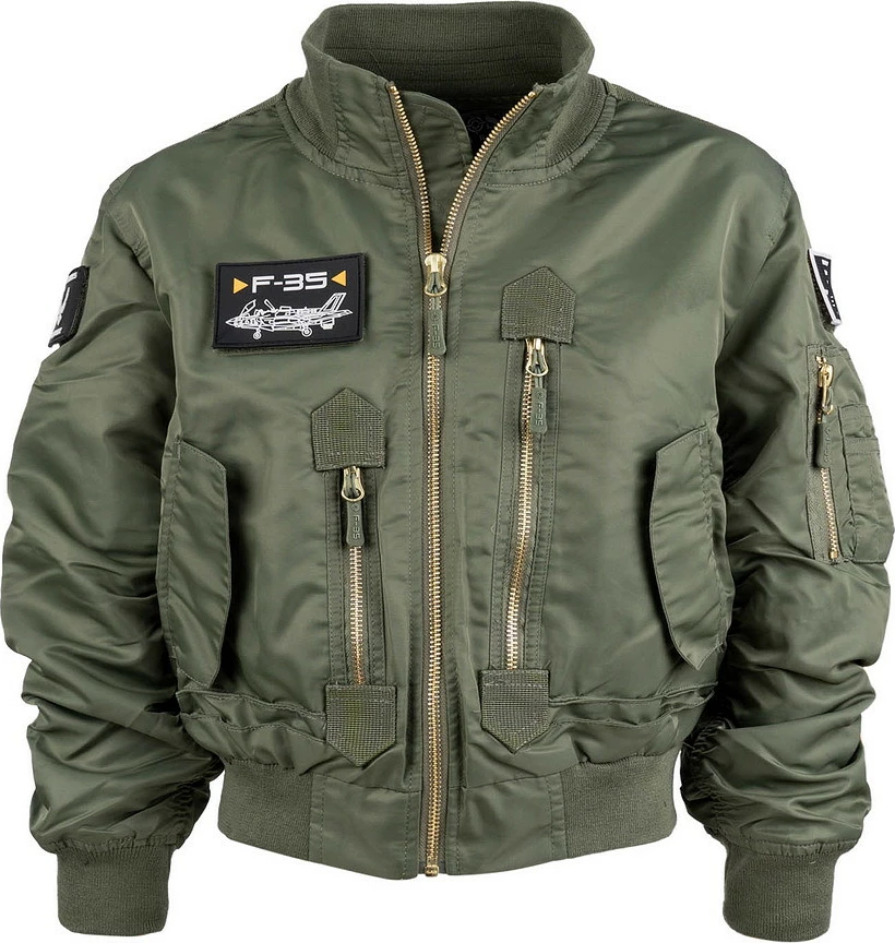 Xhaketë Për Fëmijë Fostex Garments Kids F-35 Flight Jacket