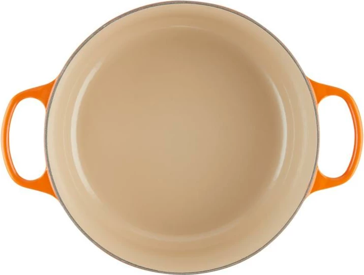 tenxhere gize me kapak, Le Creuset Signature Roaster 22 cm (21177220902430), e rrumbullakët, e kuqe