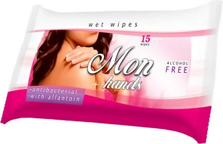 Lecke Wet Wipes Mon Hands Antibacterial