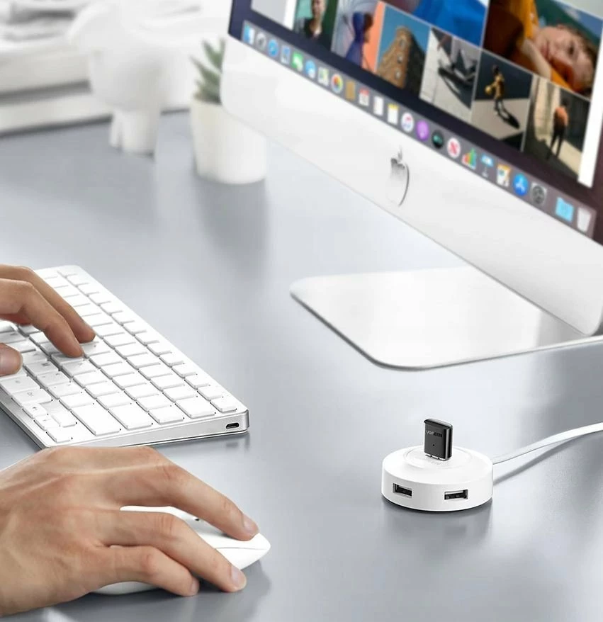 Adapter USB Bluetooth Ugreen CM390, Bluetooth 5.0, rreze deri 30 m, i zi