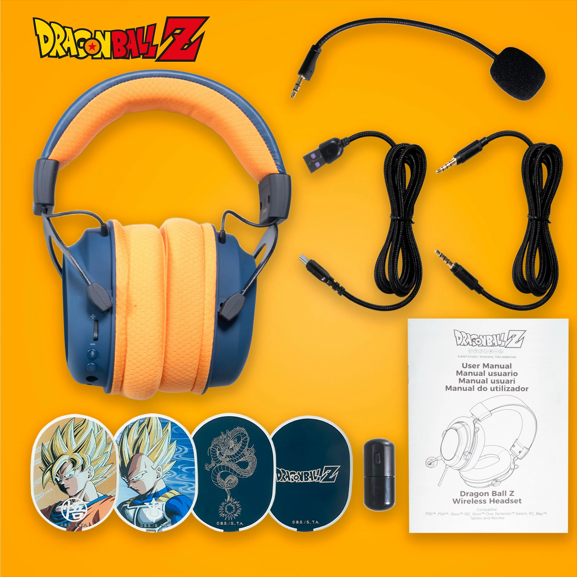 Kufje gaming Blade Dragon Ball Z wireless