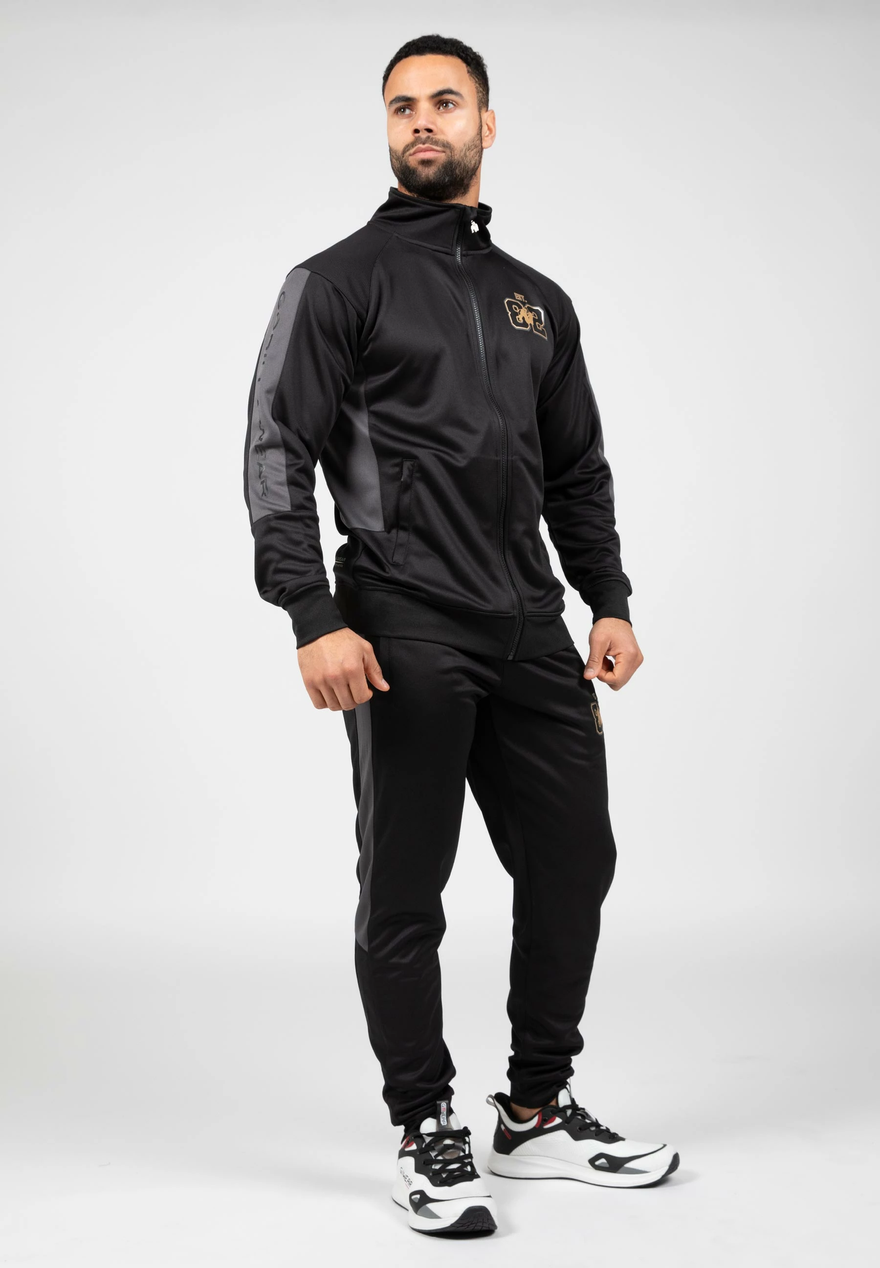 Pantallona Sportive Devon – E Zezë/Gri