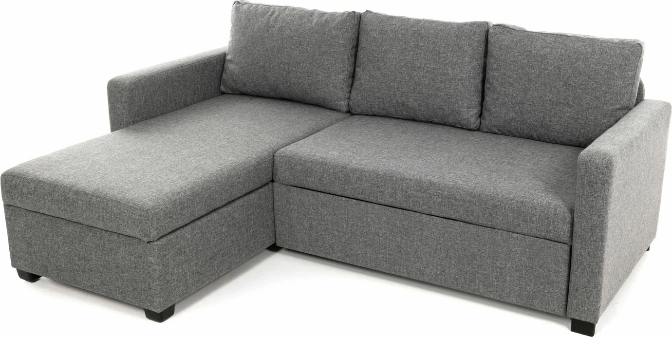 Kënd-sofë krevate Atelier del Sofa, ngjyrë gri e çelët, Kado