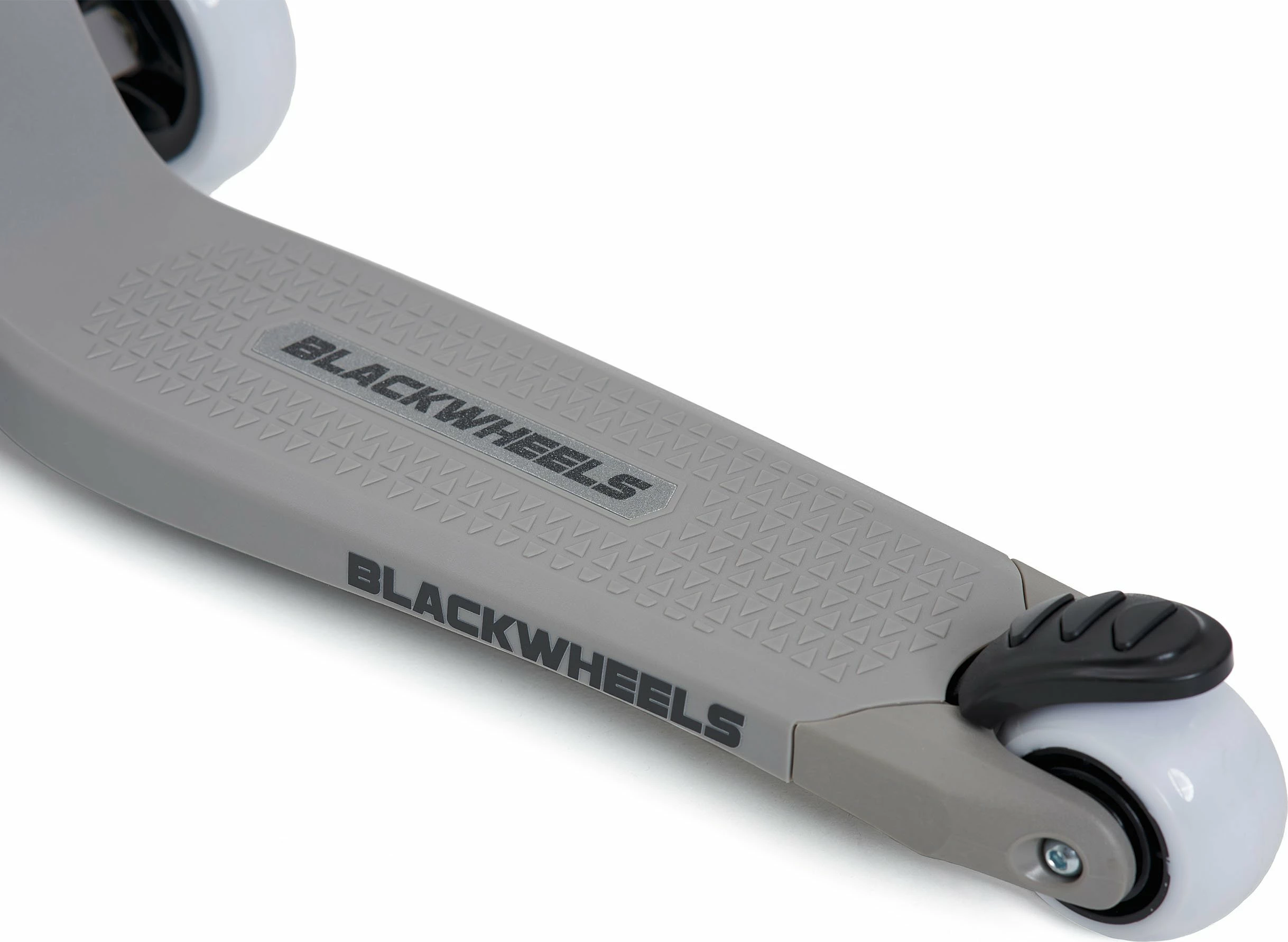Skuter tre-rrotësh Blackwheels Blink, rrota LED, i palosshëm, 61-75 cm, 25 kg max, gri