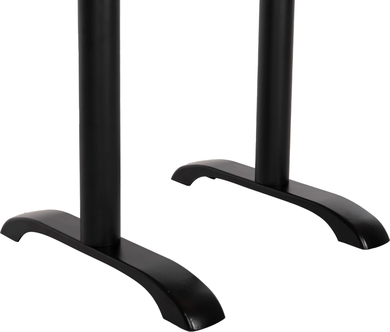 Bazë tavoline për bar, metalike, lartësi mesatare, FH479.01, e zezë, 40x80x91 cm