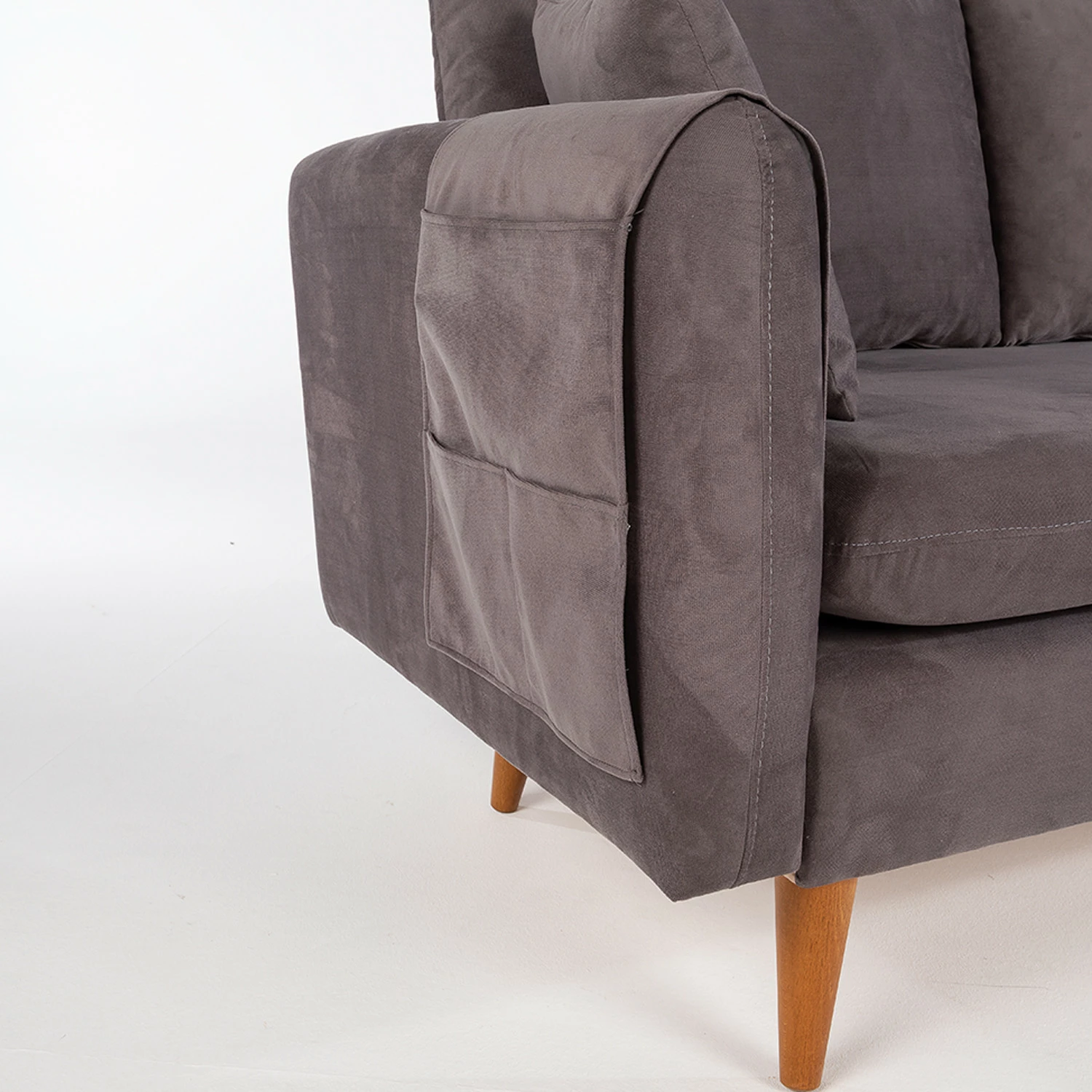 Divan treshe Atelier del Sofa, Sofia, antracit